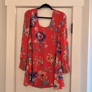 Floral mini dress
